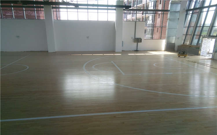 柞木篮球场地板工厂