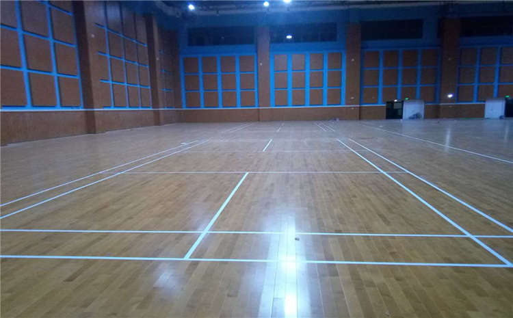 重庆枫木实木运动地板施工方案