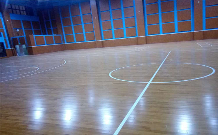 乌鲁木齐企口体育场地板安装