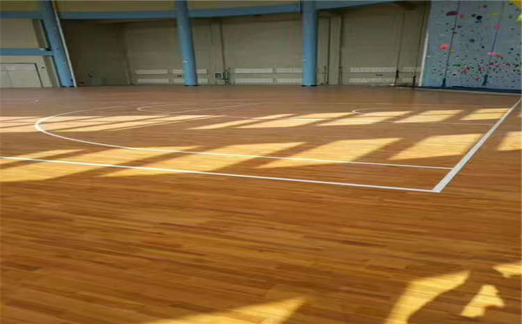 枫桦木舞台运动木地板板式龙骨结构
