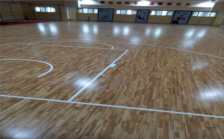 学校运动体育地板结构
