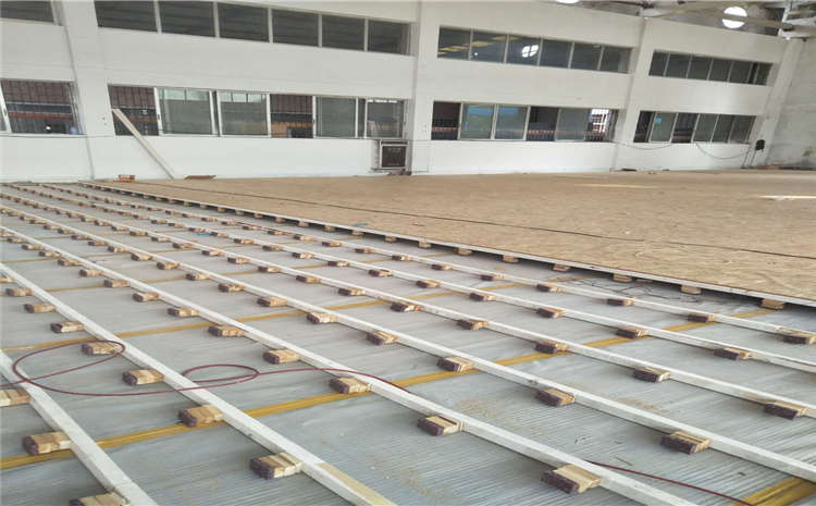 安徽企口体育场地板施工方案