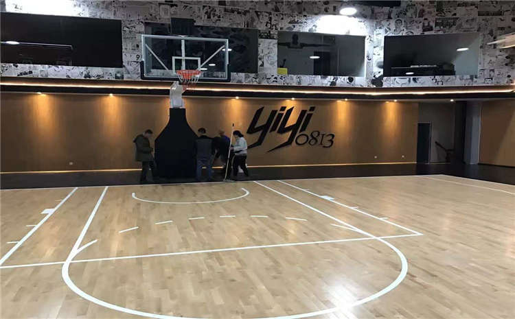 柞木NBA篮球场木地板怎么维修？