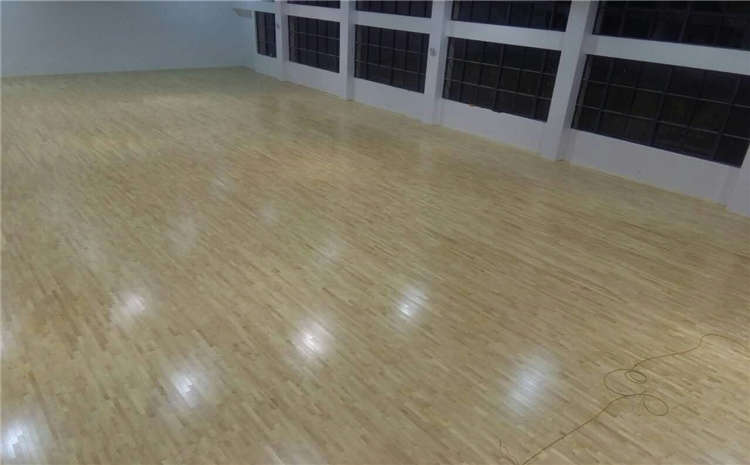 枫桦木木地板篮球场施工技术方案